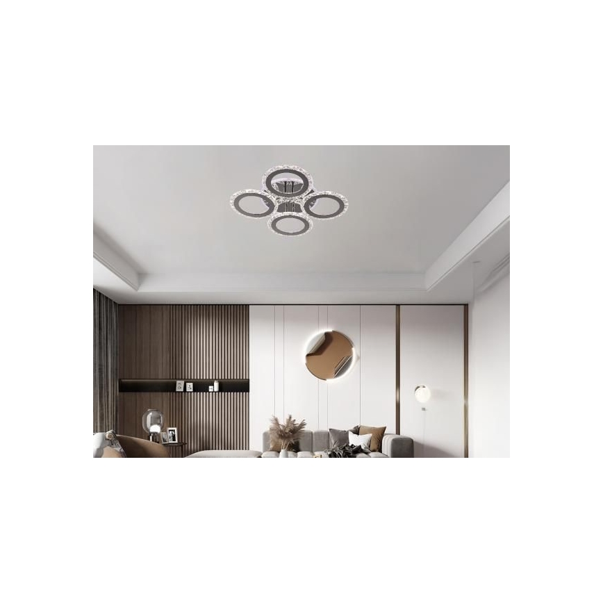 Candeeiro integrado LED com regulação LED/55W/230V 3000-6500K + comando