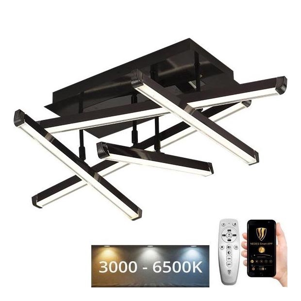 Candeeiro integrado LED com regulação LED/60W/230V 3000-6500K + comando