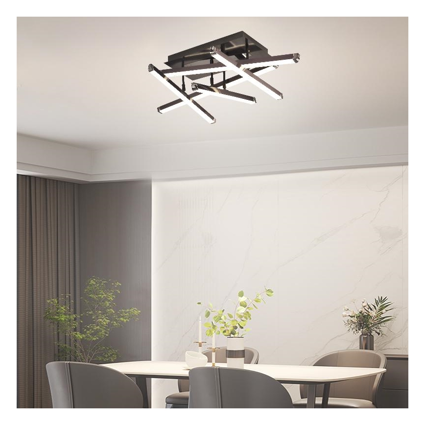 Candeeiro integrado LED com regulação LED/60W/230V 3000-6500K + comando