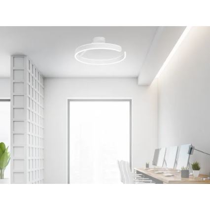 Candeeiro integrado LED com regulação LED/72W/230V 3000-6500K branco + comando