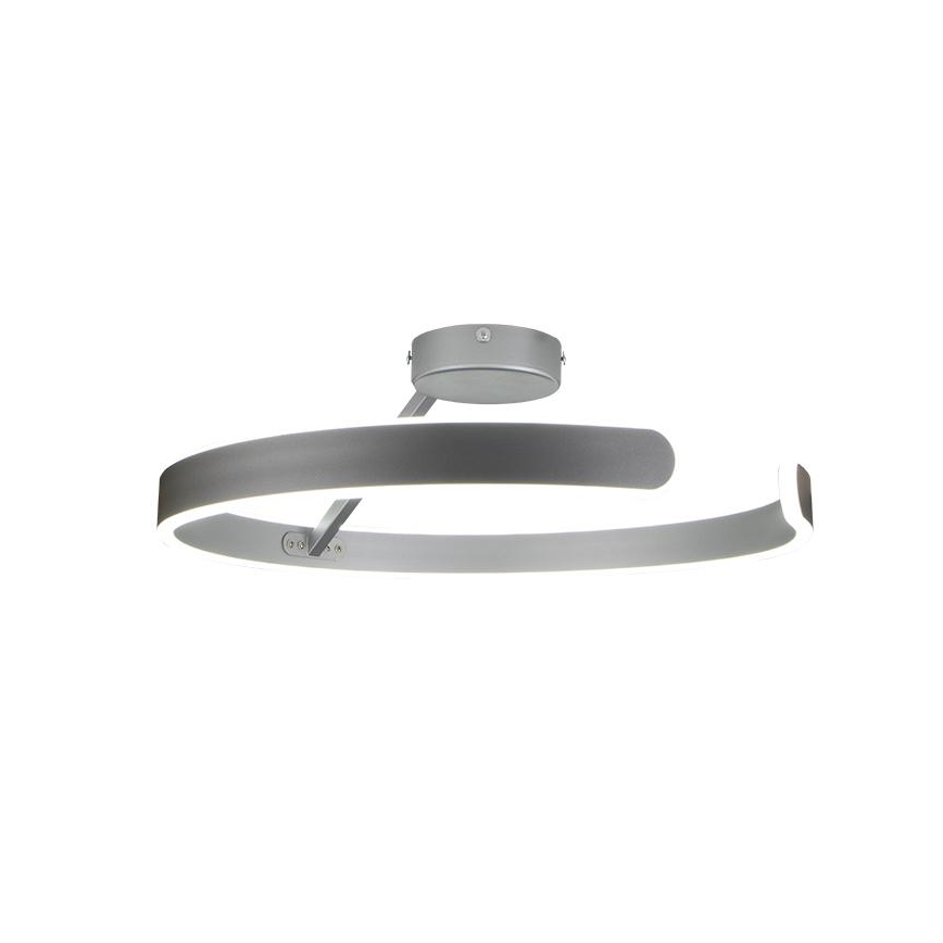 Candeeiro integrado LED com regulação LED/72W/230V 3000-6500K cromado mate + comando