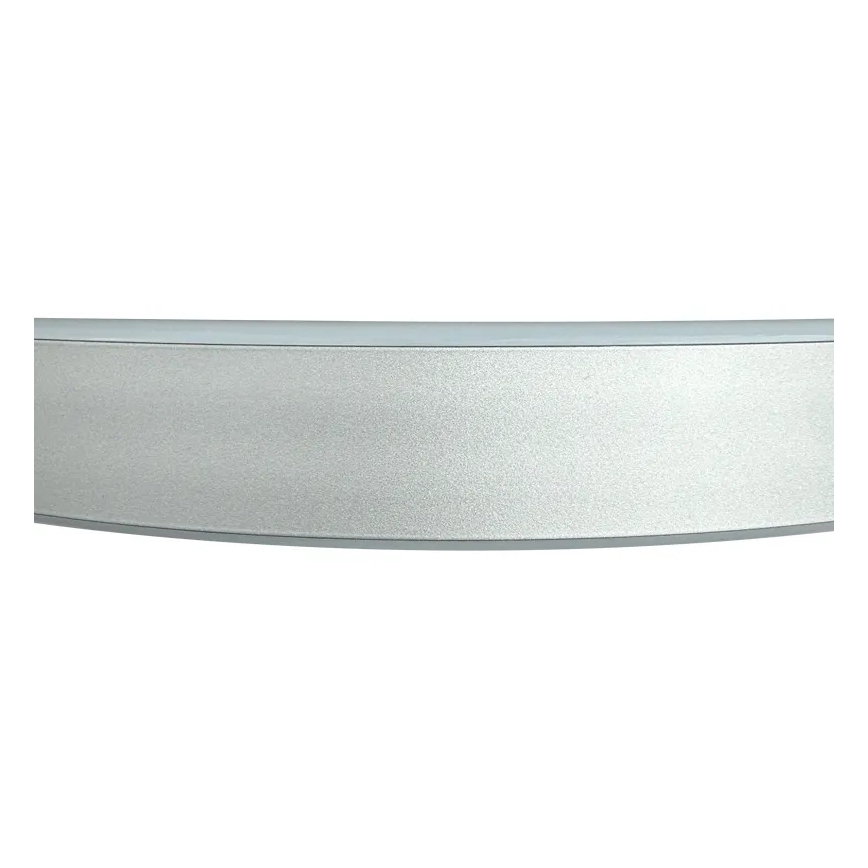 Candeeiro integrado LED com regulação LED/72W/230V 3000-6500K cromado mate + comando
