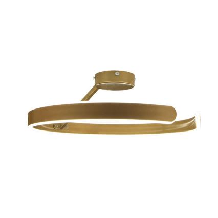 Candeeiro integrado LED com regulação LED/72W/230V 3000-6500K dourado + comando