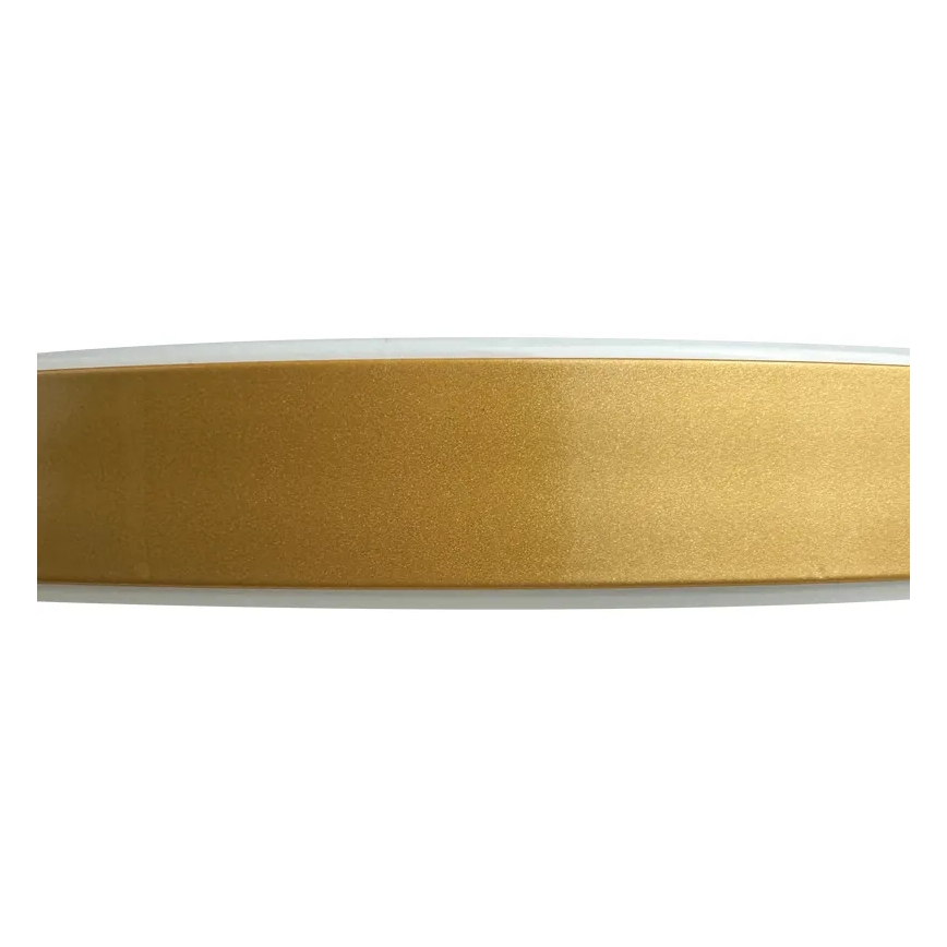 Candeeiro integrado LED com regulação LED/72W/230V 3000-6500K dourado + comando