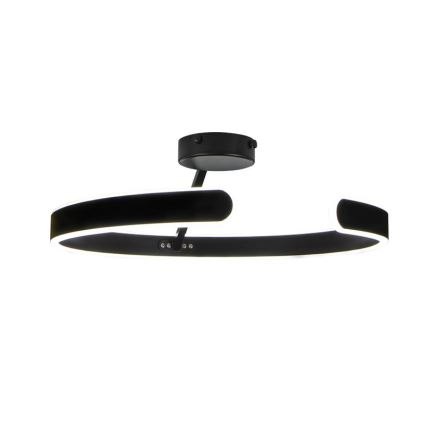 Candeeiro integrado LED com regulação LED/72W/230V 3000-6500K preto + comando