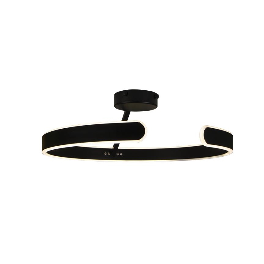 Candeeiro integrado LED com regulação LED/72W/230V 3000-6500K preto + comando
