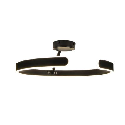 Candeeiro integrado LED com regulação LED/72W/230V 3000-6500K preto + comando