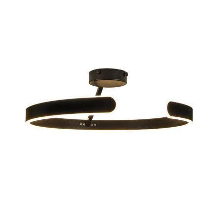 Candeeiro integrado LED com regulação LED/72W/230V 3000-6500K preto + comando