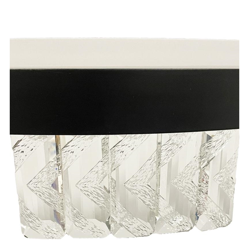 Candeeiro de cristal integrado LED com regulação LED/75W/230V 3000-6500K preto + comando