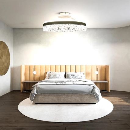 Candeeiro integrado LED com regulação LED/86W/230V 3000-6500K branco + comando