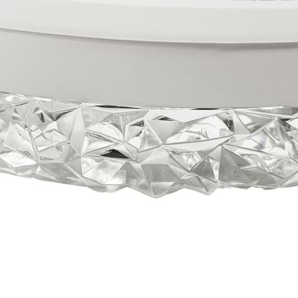 Candeeiro integrado LED com regulação LED/86W/230V 3000-6500K branco + comando