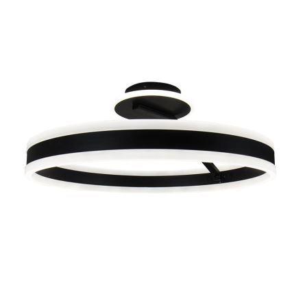 Candeeiro integrado LED com regulação LED/86W/230V 3000-6500K preto + comando