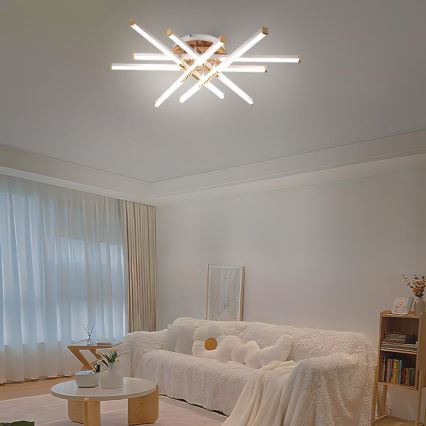 Candeeiro integrado LED com regulação LED/90W/230V 3000-6500K + comando