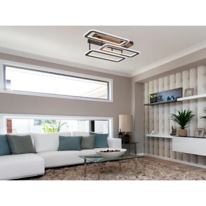 Candeeiro integrado LED com regulação LED/90W/230V 3000-6500K + comando