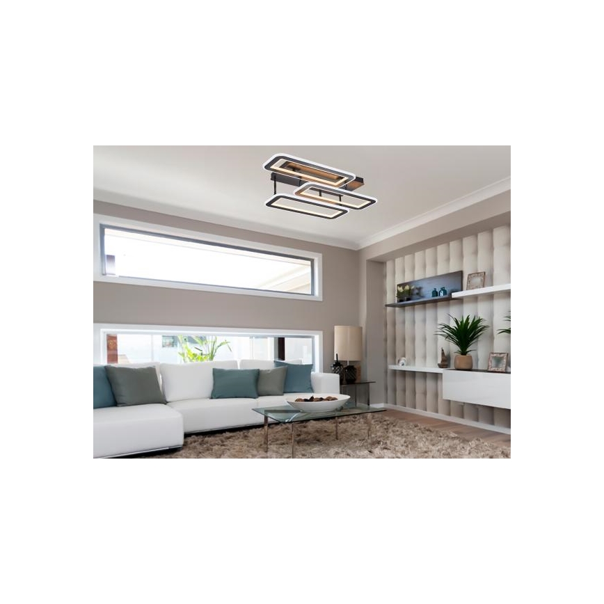 Candeeiro integrado LED com regulação LED/90W/230V 3000-6500K + comando