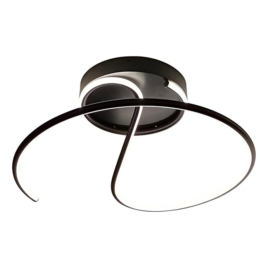 Candeeiro  integrado LED DELTA LED/30W/230V preto