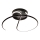 Candeeiro  integrado LED DELTA LED/30W/230V preto