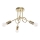 Candeeiro integrado LOOP 3xE27/15W/230V dourado