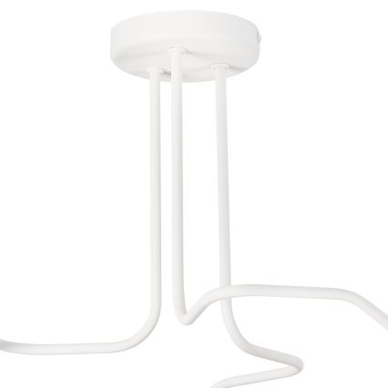 Candeeiro integrado MATYLDA 3xE27/60W/230V branco