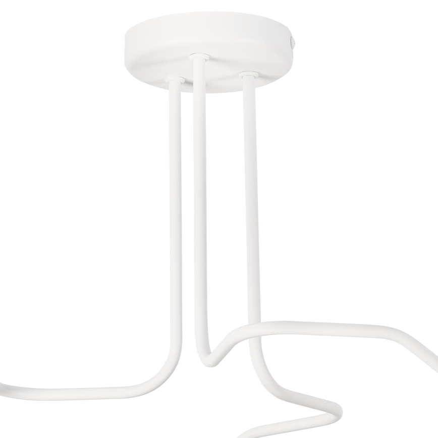Candeeiro integrado MATYLDA 3xE27/60W/230V branco