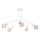 Candeeiro integrado MATYLDA 5xE27/60W/230V branco