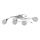 Candeeiro integrado ORLEAN 4xE14/10W/230V cromado brilhante