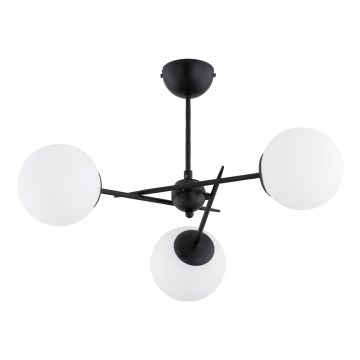 Candeeiro integrado PRIMERY 3xE14/10W/230V preto