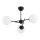 Candeeiro integrado PRIMERY 3xE14/10W/230V preto