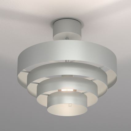 Candeeiro integrado RINGS 1xE27/15W/230V cromado brilhante