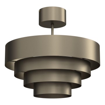 Candeeiro integrado RINGS 1xE27/15W/230V latão