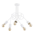 Candeeiro integrado TANGO 5xE27/15W/230V branco