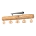 Candeeiro integrado TRABO 5xE27/60W/230V pinho