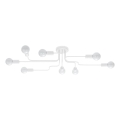 Candeeiro integrado VECTOR 8xE27/15W/230V branco