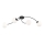 Candeeiro integrado VIBRA 4xE14/10W/230V preto/branco