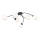 Candeeiro integrado VIBRA 6xE14/10W/230V preto/branco