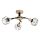 Candeeiro integrado VIVIANE 3xE27/60W/230V carvalho