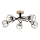 Candeeiro integrado VIVIANE 5xE27/60W/230V carvalho