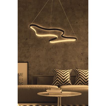 Candeeiro LED ARTISAN LED/36W/230V 4000K Preto