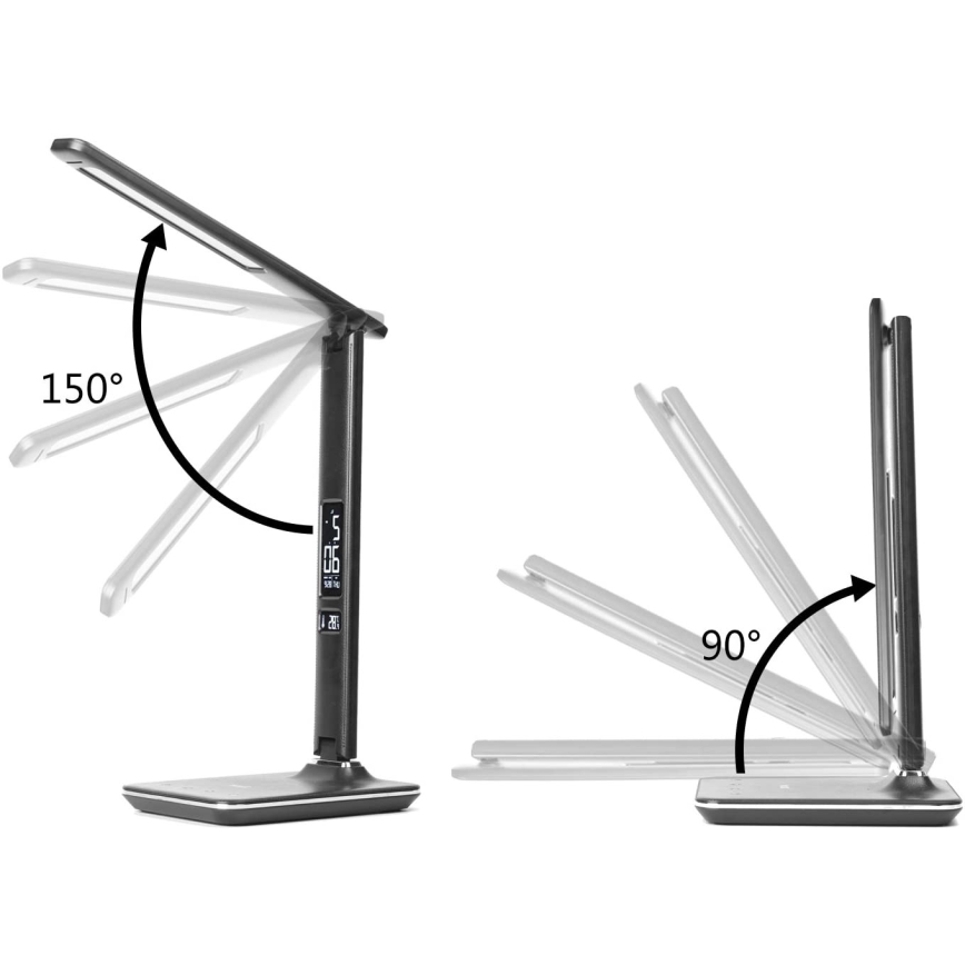 Candeeiro LED com regulação e carregamento sem fios LED/8,5W/12V
