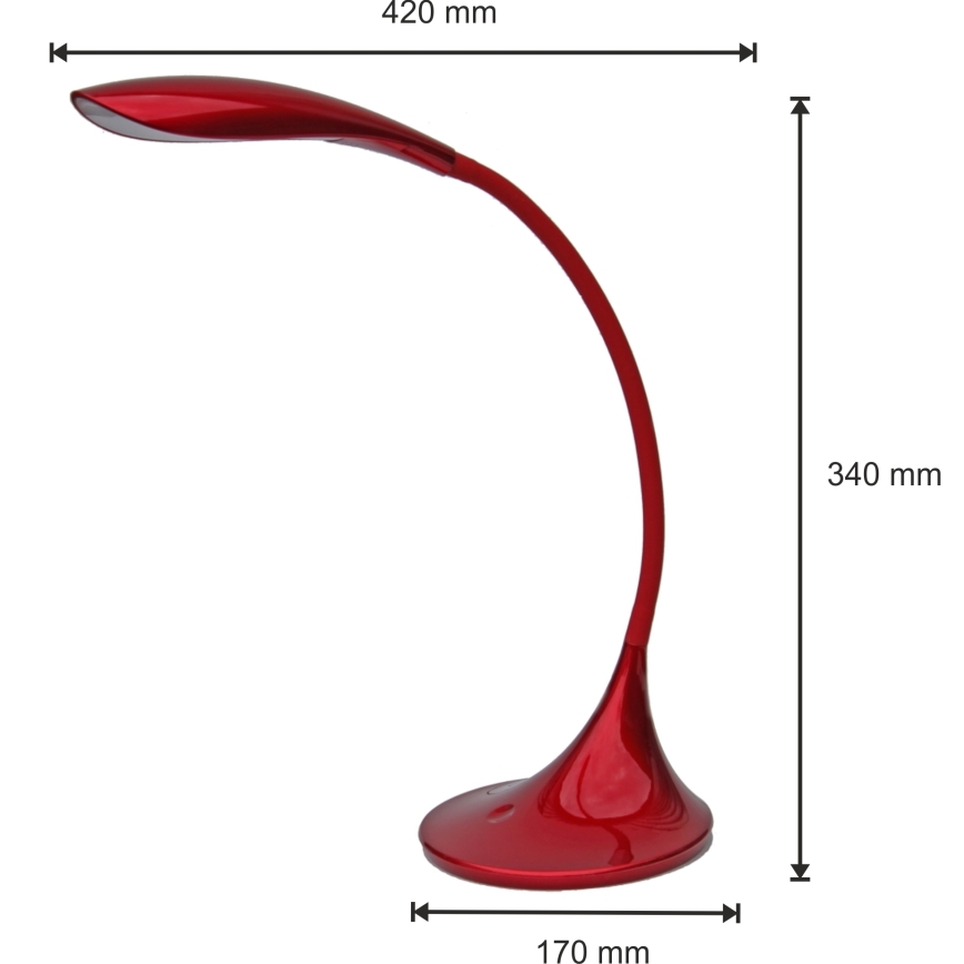 Candeeiro LED com regulação VELA 1xLED/6.5W/230V