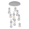 Candeeiro LED CREMONA LED/51W/230V 3000K cromado mate