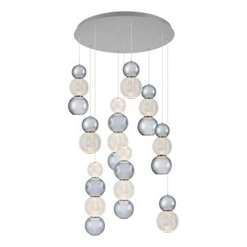 Candeeiro LED CREMONA LED/51W/230V 3000K cromado mate
