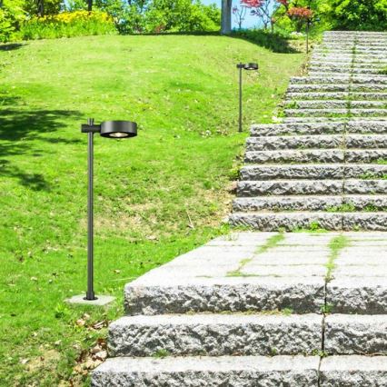 Candeeiro LED para exterior LED/7W/230V 3000K IP65 preto