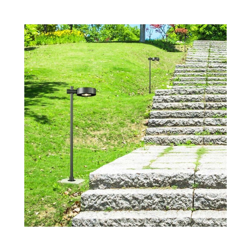 Candeeiro LED para exterior LED/7W/230V 3000K IP65 preto