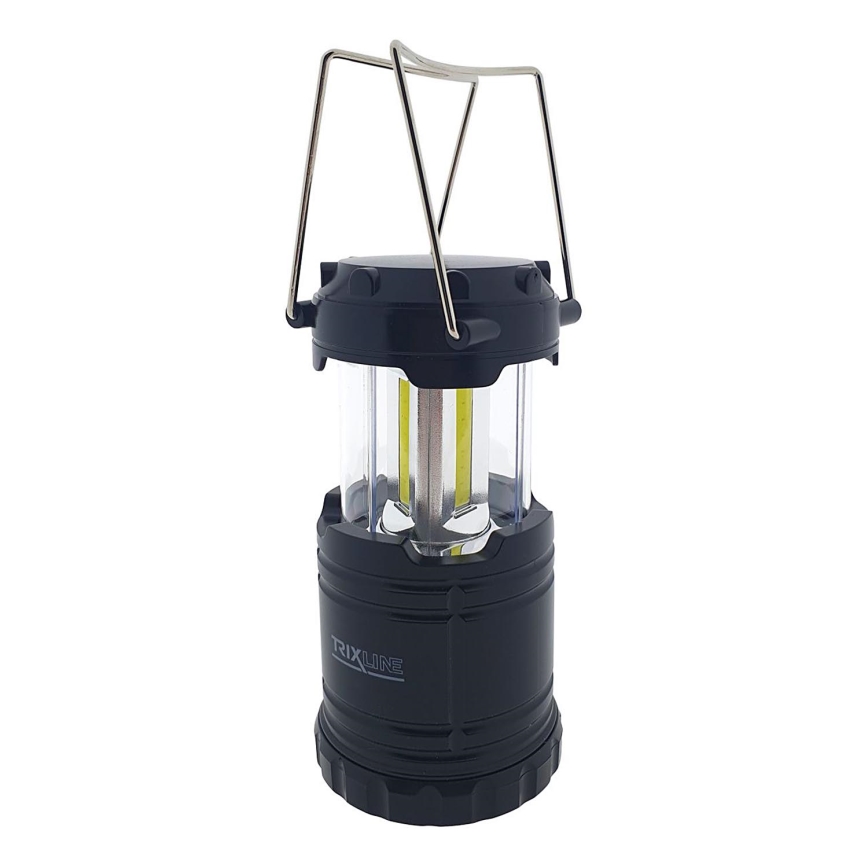 Candeeiro LED Portátil para acampar 3xLED/3W/3xAAA 6400K