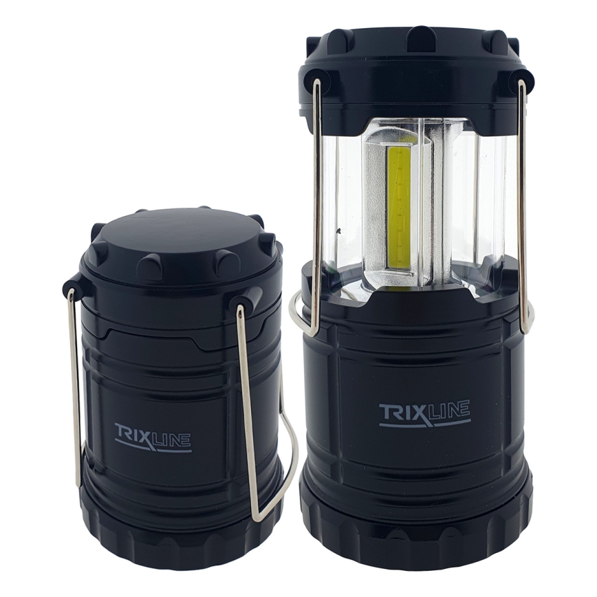 Candeeiro LED Portátil para acampar 3xLED/3W/3xAAA 6400K