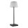 Candeeiro LED recarregável com regulação KATIE LED/4W/10V 1800mAh IP44 preto