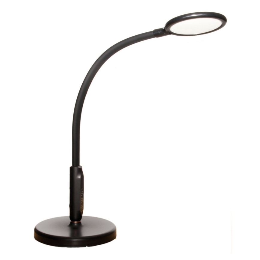 Candeeiro LED  táctil e regulável 3 em1 LED/12W/230V preto CRI 90 + comando