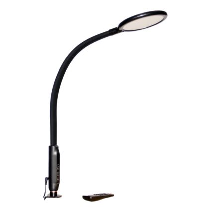 Candeeiro LED  táctil e regulável 3 em1 LED/12W/230V preto CRI 90 + comando