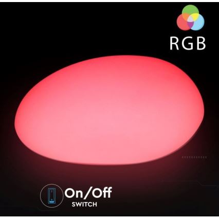 Candeeiro LED RGB com regulação para exterior LED/1W/5V 28cm IP67 1000 mAh + comando